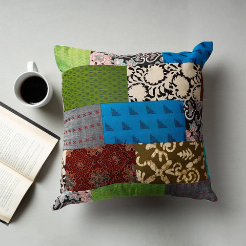 patchwork cushion cover
