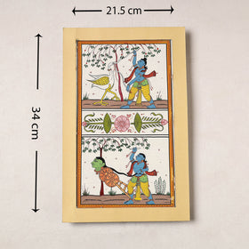  Patachitra Painting on Handmade Paper 