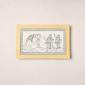  Patachitra Painting on Handmade Paper 
