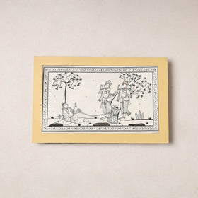  Patachitra Painting on Handmade Paper 