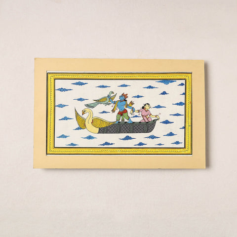  Patachitra Painting on Handmade Paper 