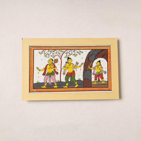  Patachitra Painting on Handmade Paper 