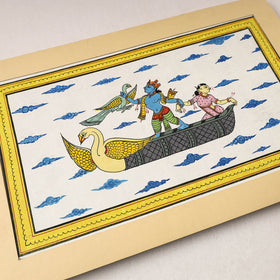  Patachitra Painting on Handmade Paper 
