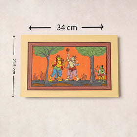  Patachitra Painting on Handmade Paper 