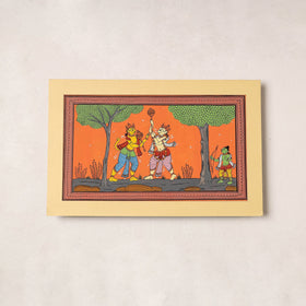  Patachitra Painting on Handmade Paper 