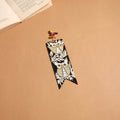 Patua handpainted wooden bookmark 06 - handcrafted