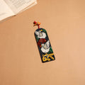 Patua handpainted wooden bookmark 13 - handcrafted
