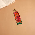 Patua handpainted wooden bookmark 21 - handcrafted