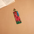 Patua handpainted wooden bookmark 22 - handcrafted