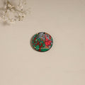 Patua handpainted wooden magnet 22 - handcrafted