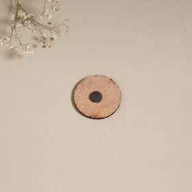 Patua handpainted wooden magnet 09 - handcrafted