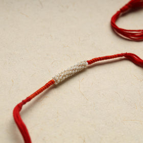 Patwa Thread & Bead Work Rakhi
