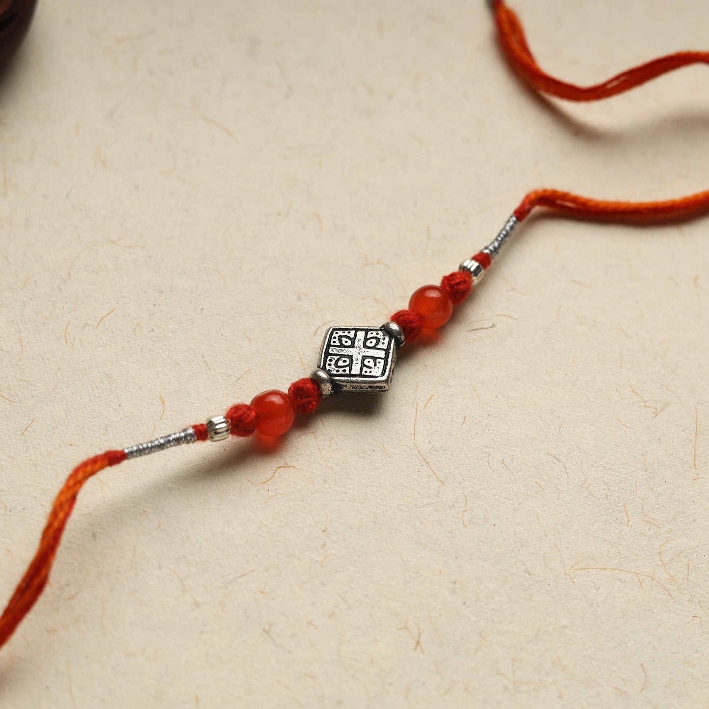 Patwa Thread & Bead Work Rakhi