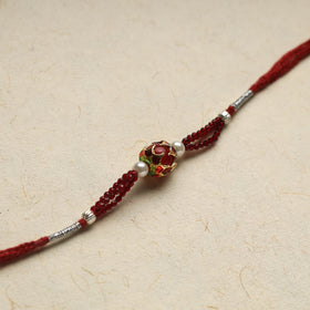 Patwa Thread & Bead Work Rakhi