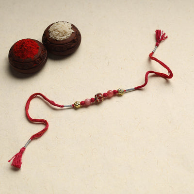 Patwa Thread & Bead Work Rakhi