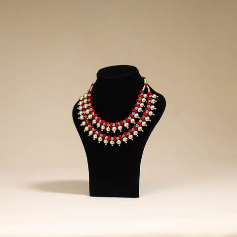 Patwa thread beads necklace by kailash 04 - handcrafted