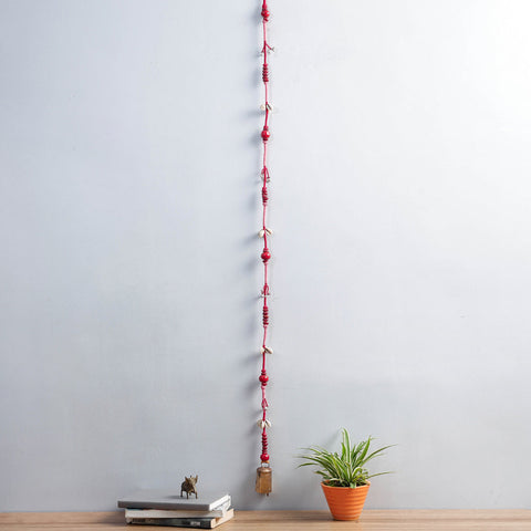  Patwa Thread & Beadwork Hanging with Bell 