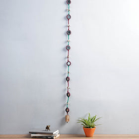  Patwa Thread & Mirror Work Hanging with Bell 