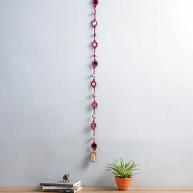  Patwa Thread & Mirror Work Hanging with Bell 