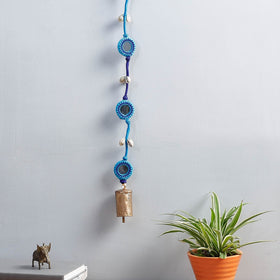  Patwa Thread & Mirror Work Hanging with Bell 