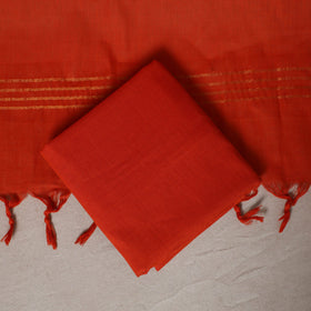 Peach - 3pc unstitched sambalpuri ikat dress material