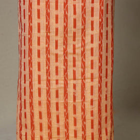 Peach - 3pc unstitched sambalpuri ikat dress material