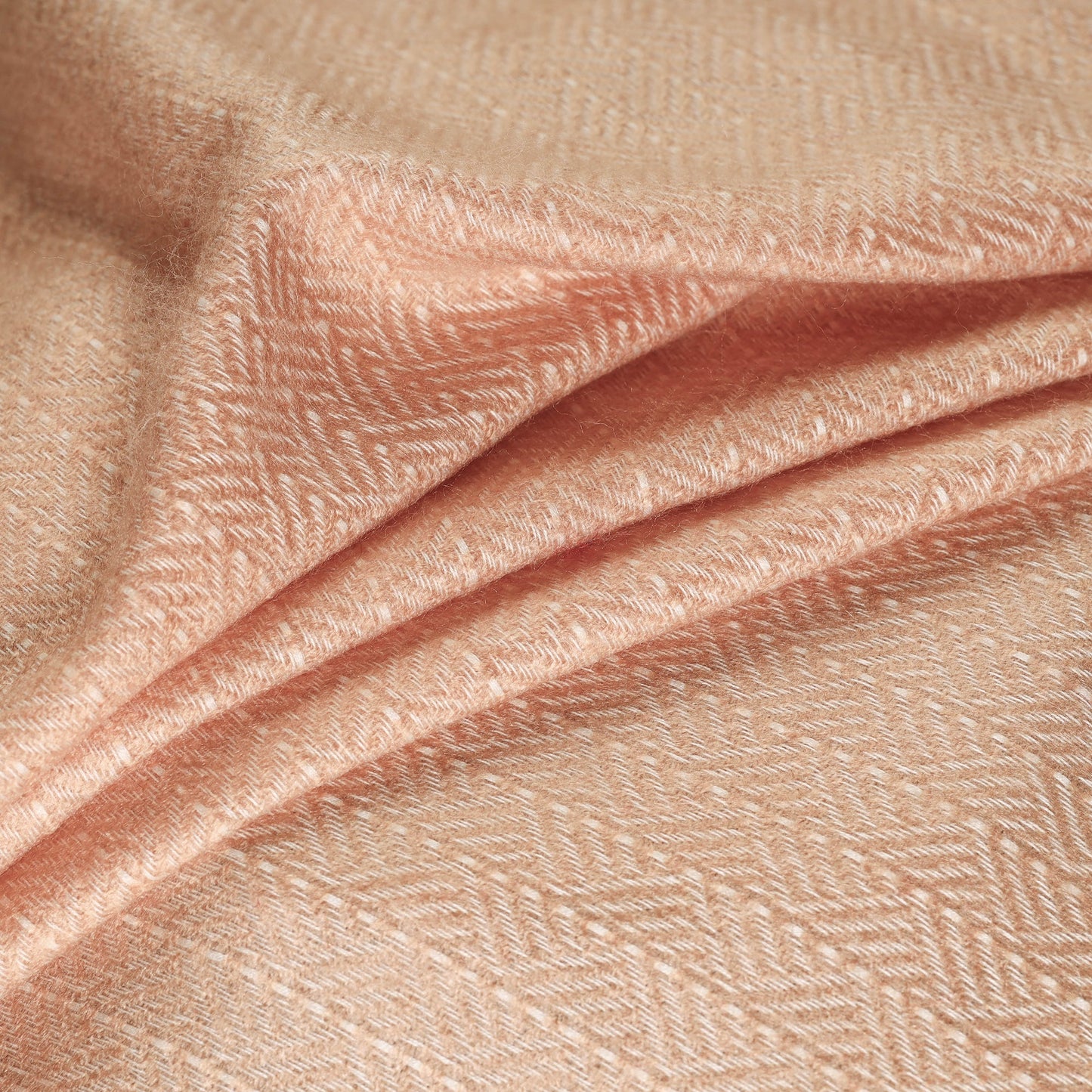 Buy Acrylic Peach Wool Fabric Online in India at iTokri.com