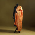 Purple - bangalore silk paithani dupatta 04 - handcrafted