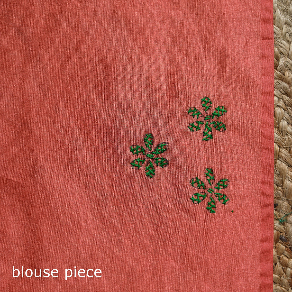 Bengal hand embroidered silk nakshi kantha saree 32