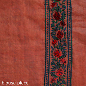 Bengal hand embroidery silk cotton kantha saree 09