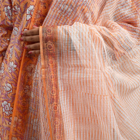 Buy Block Print Cotton Sanganeri Kurta Set