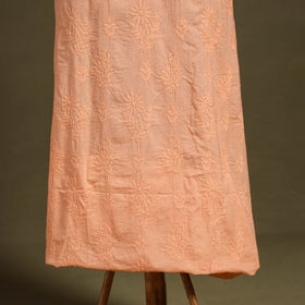 Buy Chikankari Hand Embroidery Mul Cotton Kurta Material 
