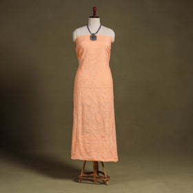 Buy Chikankari Hand Embroidery Mul Cotton Kurta Material 