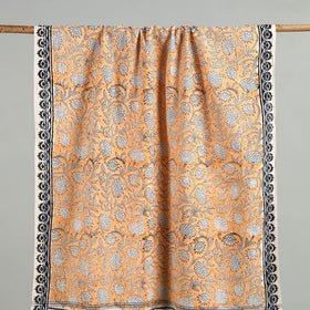 Peach - cotton sanganeri towel 11 - handcrafted