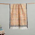 Peach - cotton sanganeri towel 11 - handcrafted