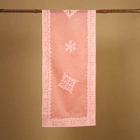  Cut Work Cotton Peach Barmer Applique Stole