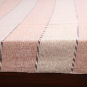 Peach - double handloom cotton bed sheet (108 x 90 in) 40
