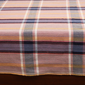 Peach - double handloom cotton bed sheet set (108 x 90 in)