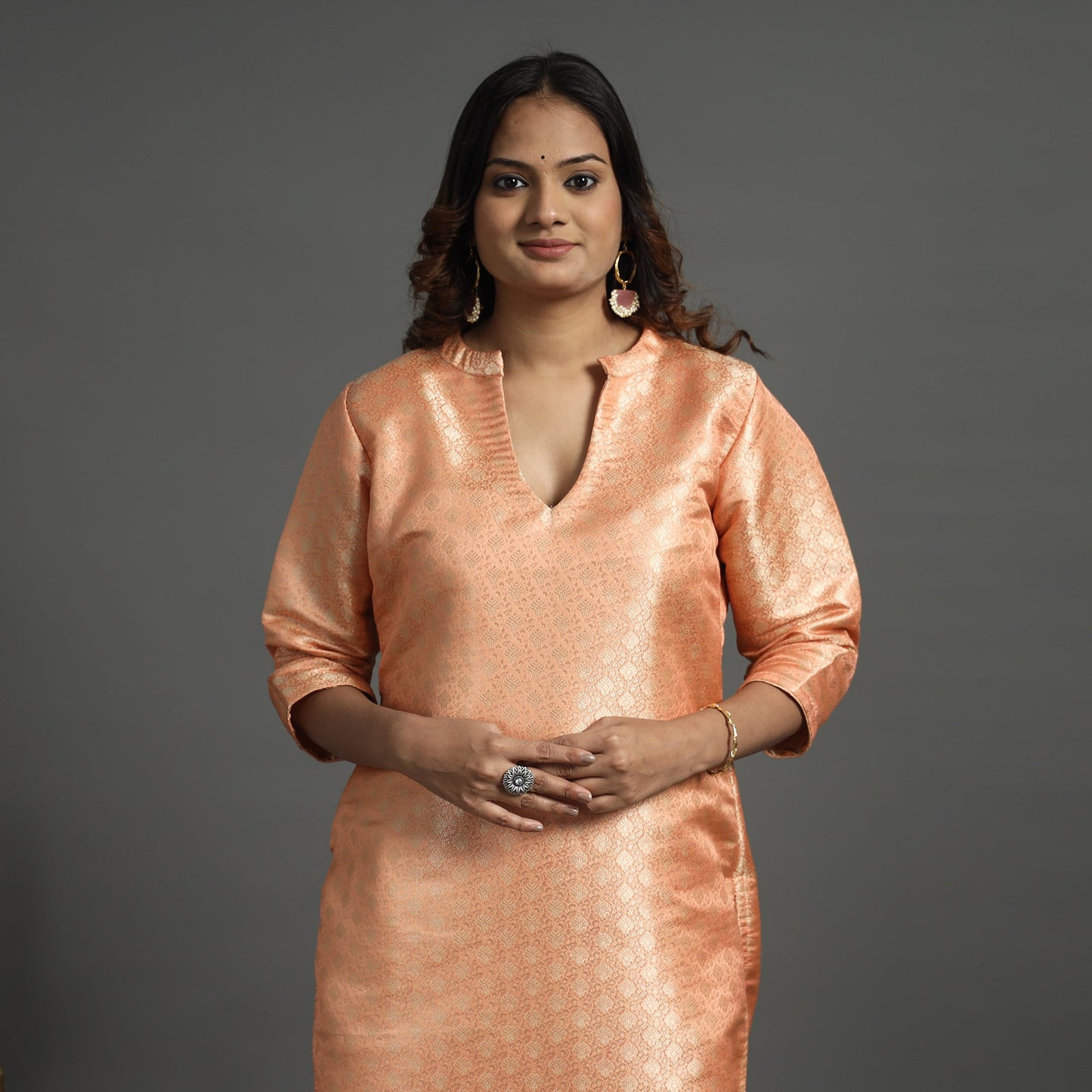 Banarasi Silk Kurta with Pant Set
