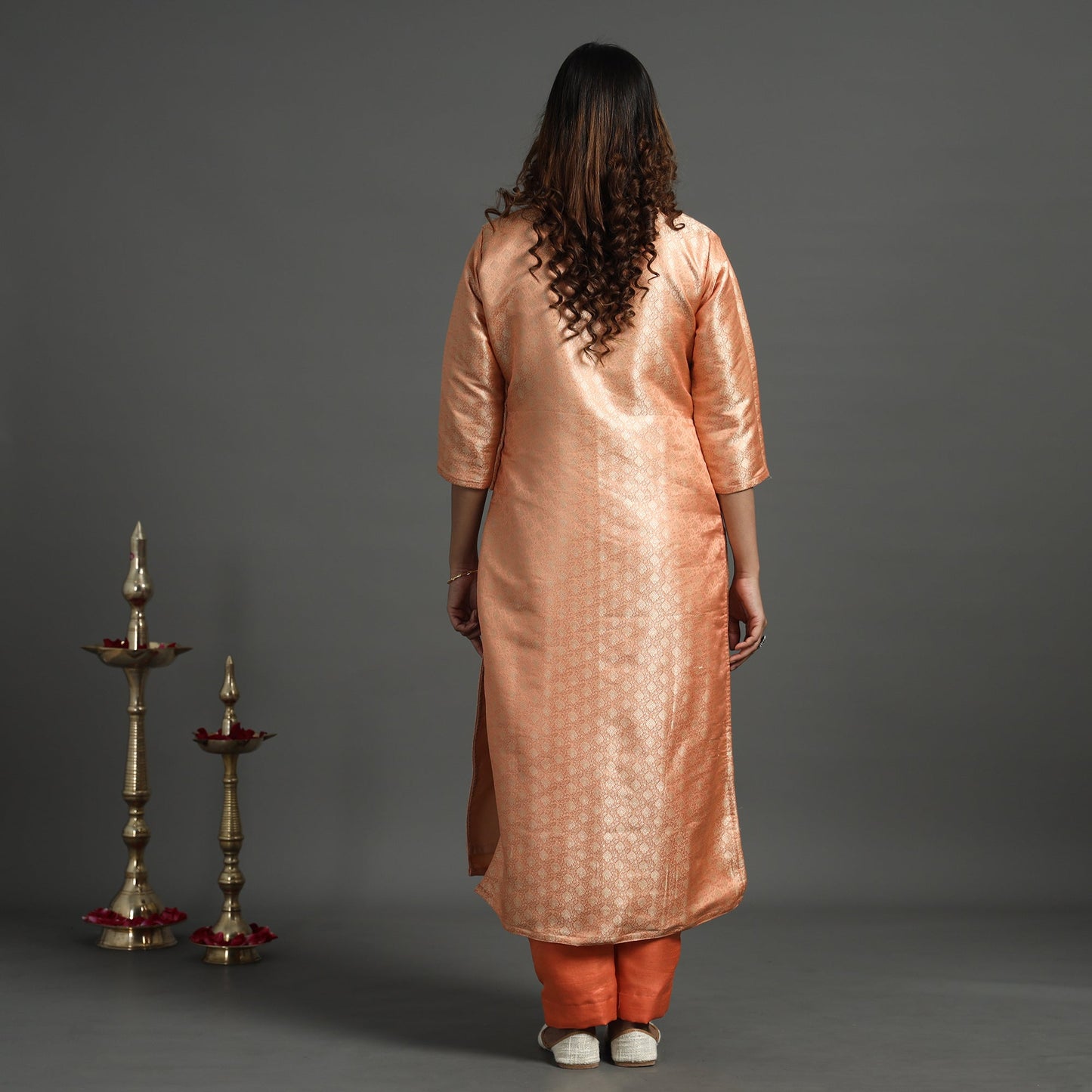 Banarasi Silk Kurta with Pant Set
