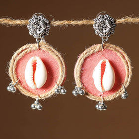 Fiza Jute Fabart Handmade Earrings