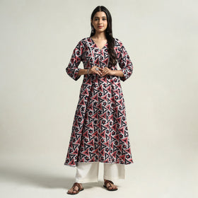Hand Batik Printed Kurta