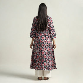 Hand Batik Printed Kurta