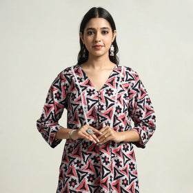 Hand Batik Printed Kurta