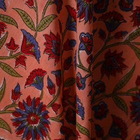 Hand cotton sanganeri fabric 07 - handcrafted