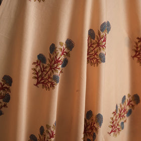 Hand block print cotton sanganeri fabric 19 - handcrafted