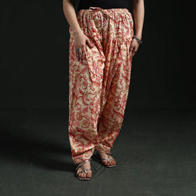 Hand block print cotton sanganeri salwar 09 - handcrafted