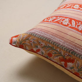 Hand sanganeri cushion cover 14 - handcrafted