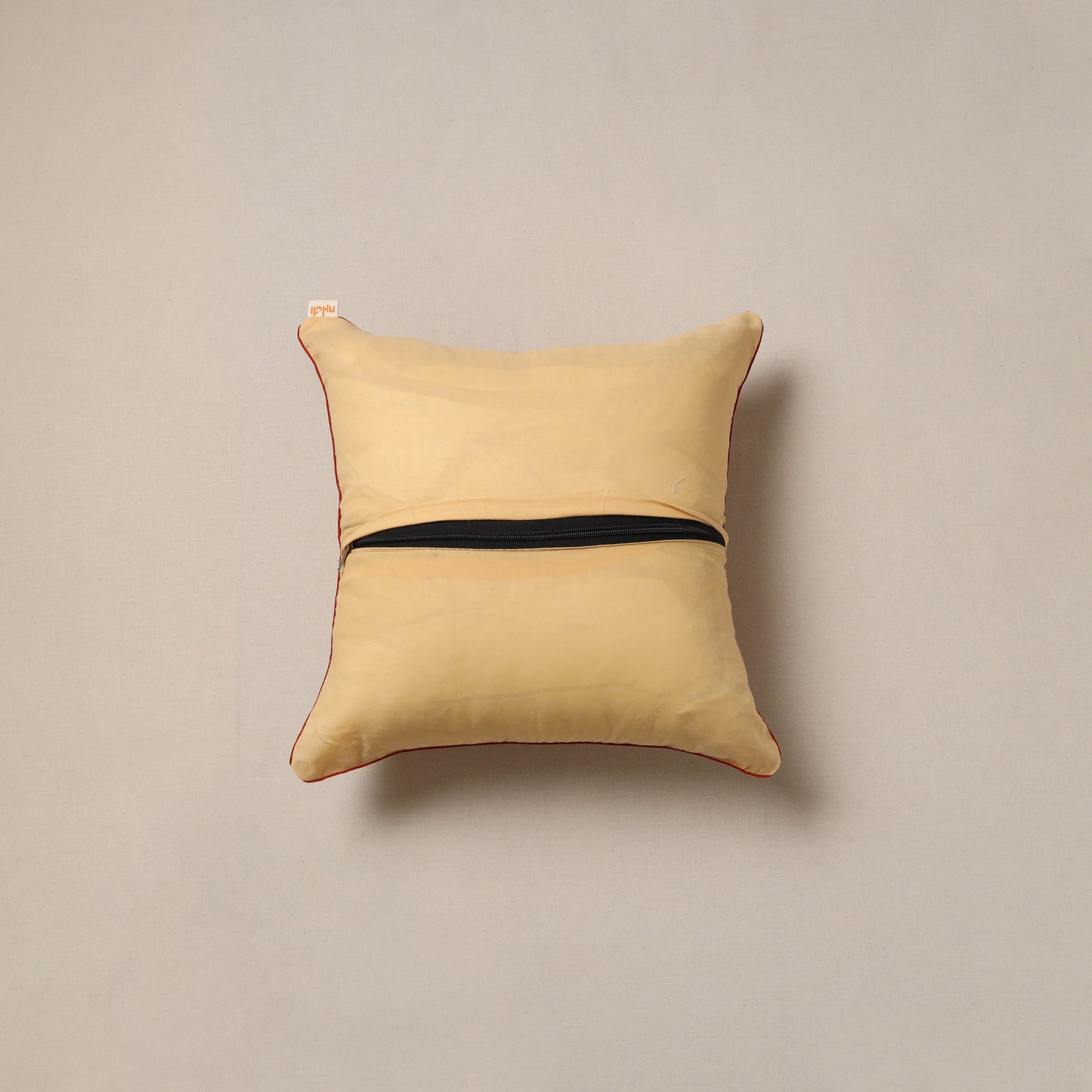 Hand sanganeri cushion cover 14 - handcrafted