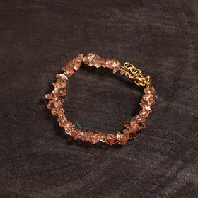 Handcrafted glass stone bracelet 03